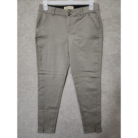 Democracy Ab Technology Slim Pants Womens 10 Brown Stretch Slimming NWOT - Picture 1 of 8
